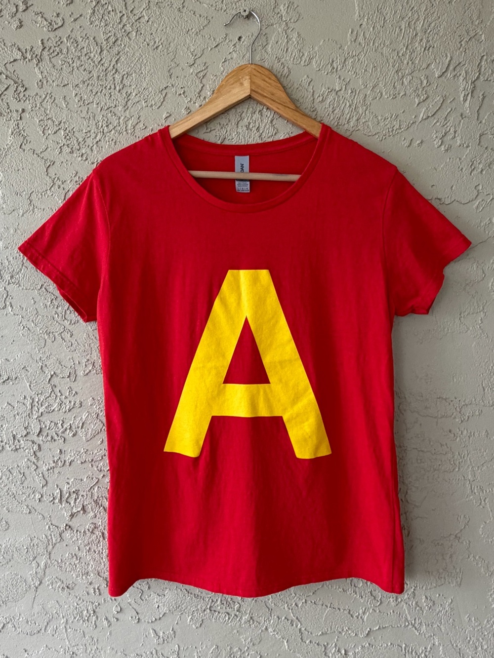 Alvin Chipmunks Red Yellow A Graphic T-Shirt
